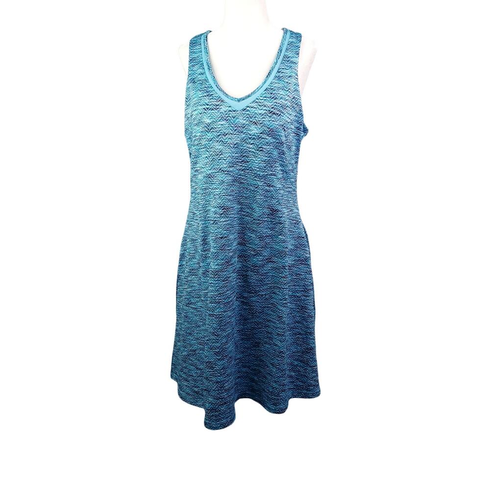 MPG Mondetta Performance Gear Athletic Dress XL Built-in Bra Racer Back Pockets